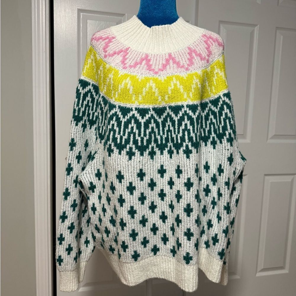 New Old Navy Winter Sweater Multicoloured Size XL Very Nice